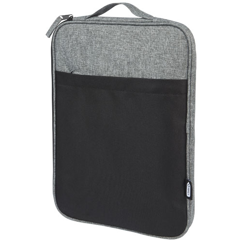 Housse publicitaire ordinateur 14" recyclé 2,5 L Reclaim Noir et Gris